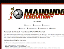 Tablet Screenshot of maududo.com